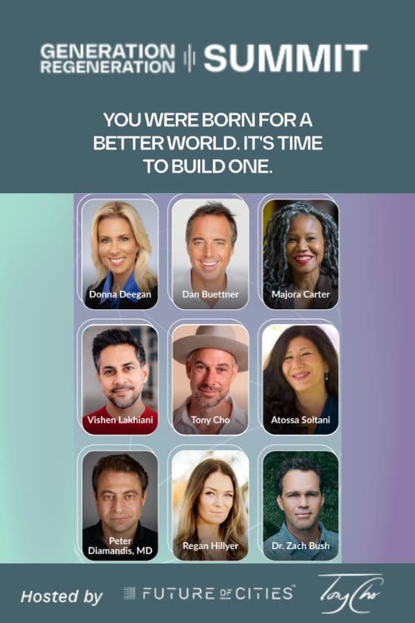 Generation Regeneration: Free 3-Day Live Online Global Summit flyer