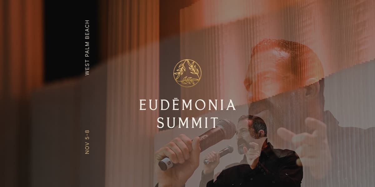 Eudēmonia Summit 2026 flyer